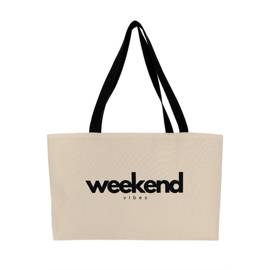 Weekend Vibes, Premium Large Tote Bag For Women