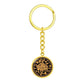 Year of Ox Chinese Zodiac Keychain for Men and Women