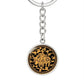 Year of Ox Chinese Zodiac Keychain for Men and Women