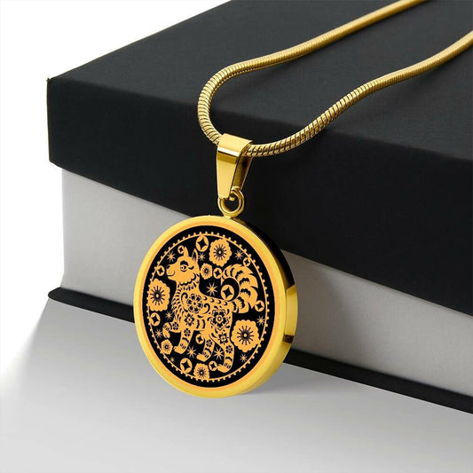 Year of Dog, Dog Necklace, Chinese Zodiac Gift For Women