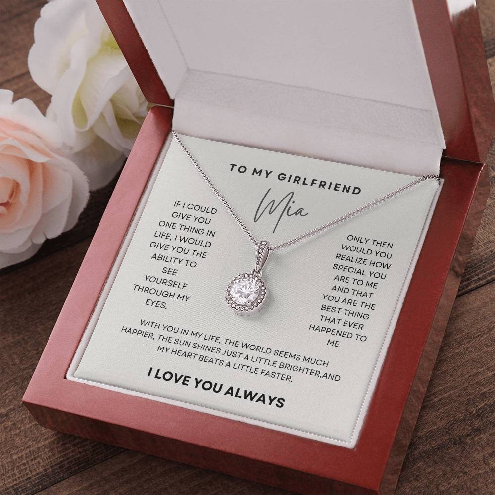 Girlfriend Necklace Gift For Girlfriend  Gift Idea Christmas Gift Birthday Gift Graduation Gift Valentine's Day Gift