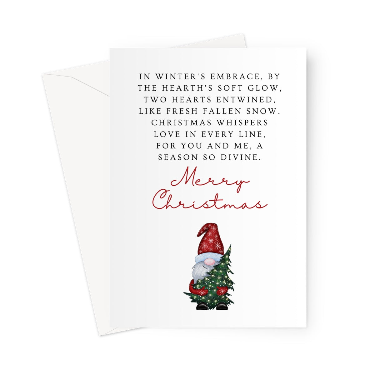 Christmas Card For Wife, Christmas Card For Girlfriend