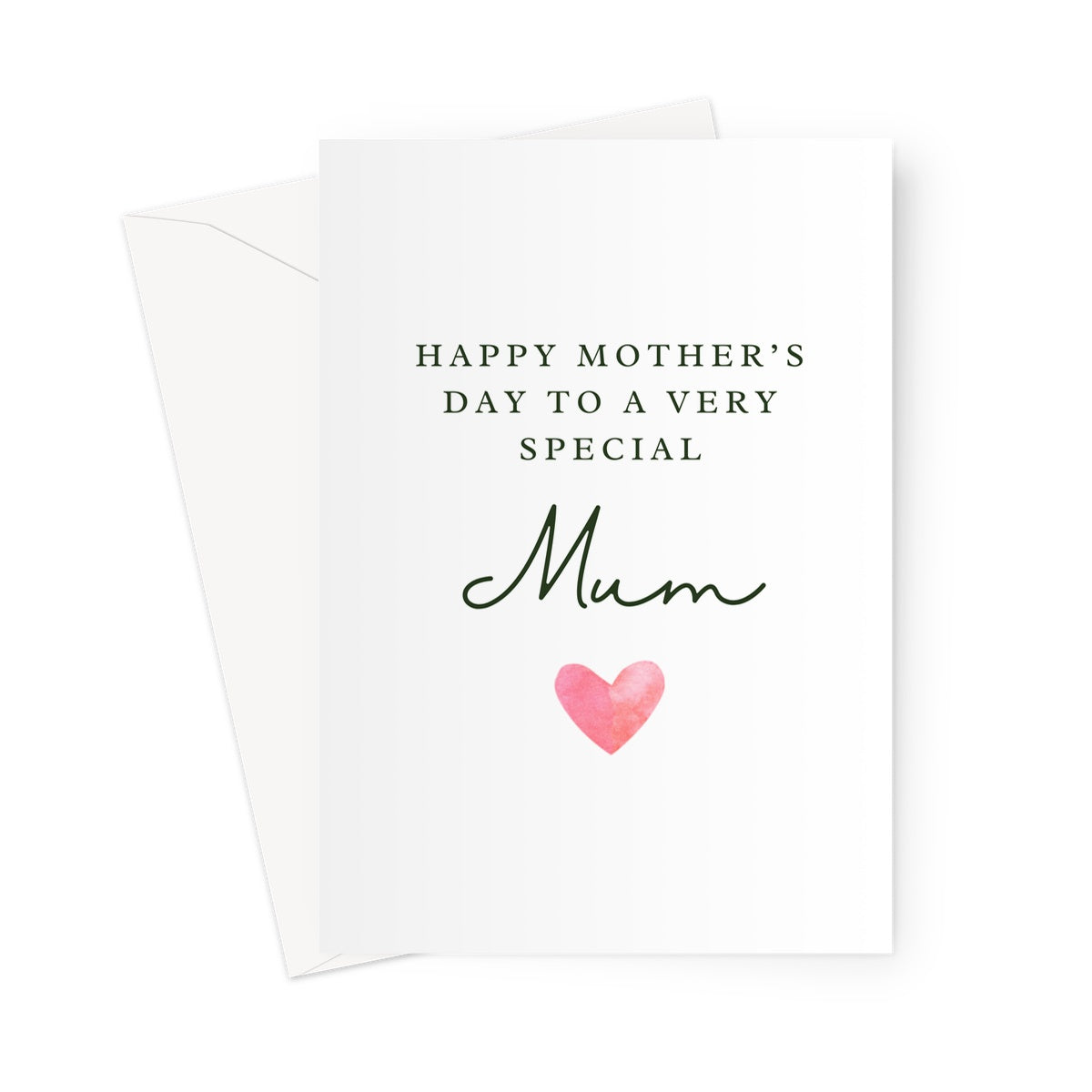 Greeting Card For Mum, Personalised Mothers Day Card