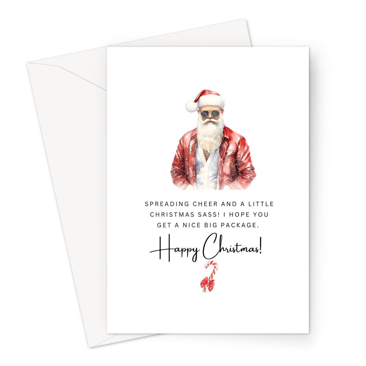 Funny Christmas Card For Women Christmas Card For Friend