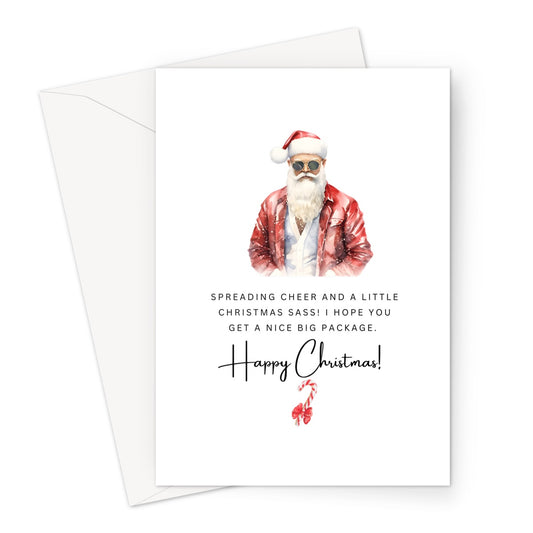 Funny Christmas Card For Women Christmas Card For Friend