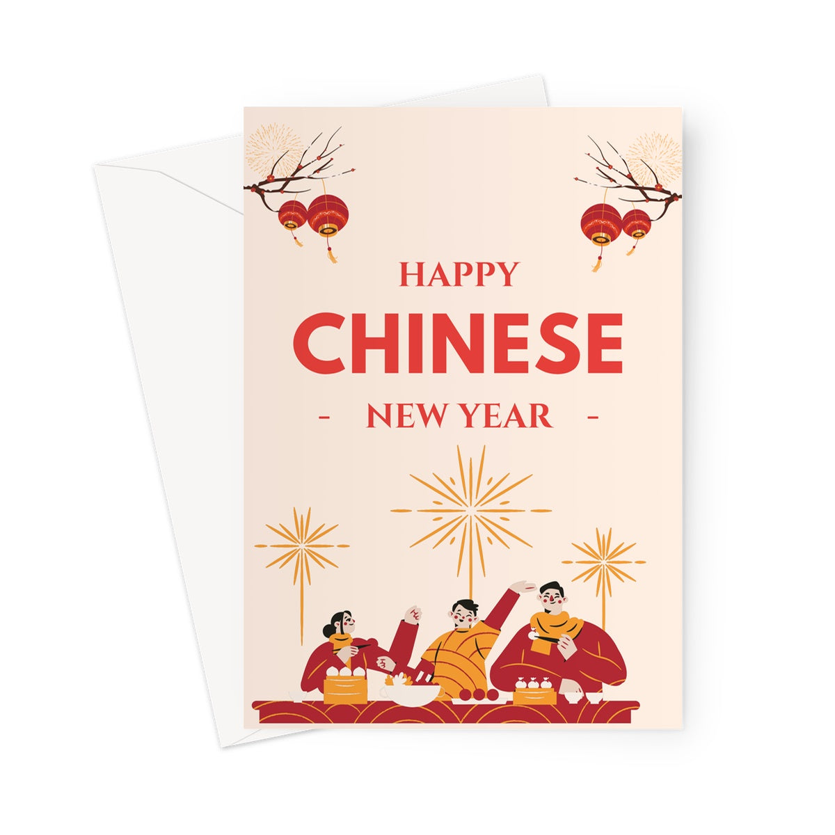 Chinese Dragon Zodiac Gift, Lunar New Year Greeting Card