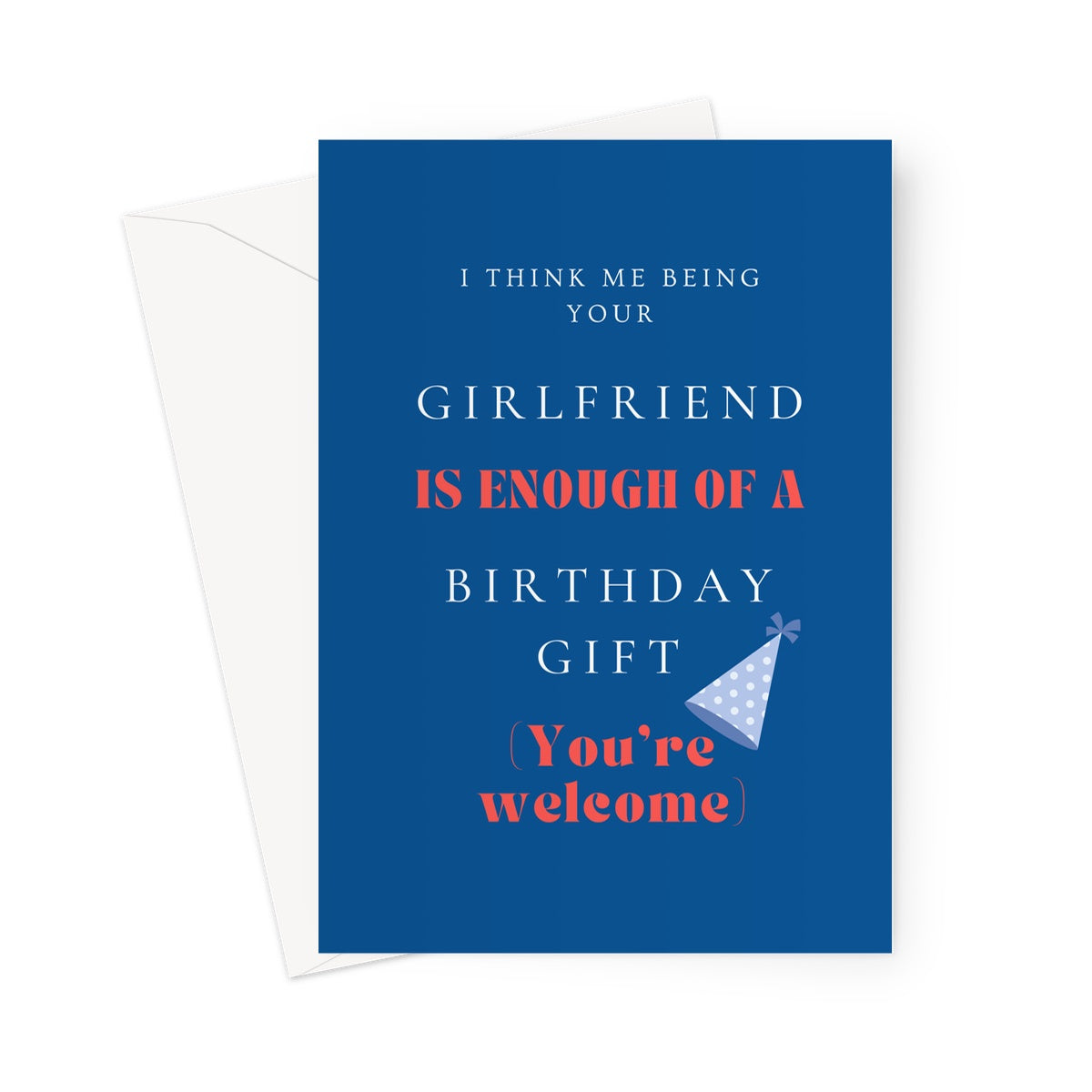 Funny Boyfriend Birthday Card For Him Funny Greeting Card For Him Birthday Card For Partner Boyfriend Card