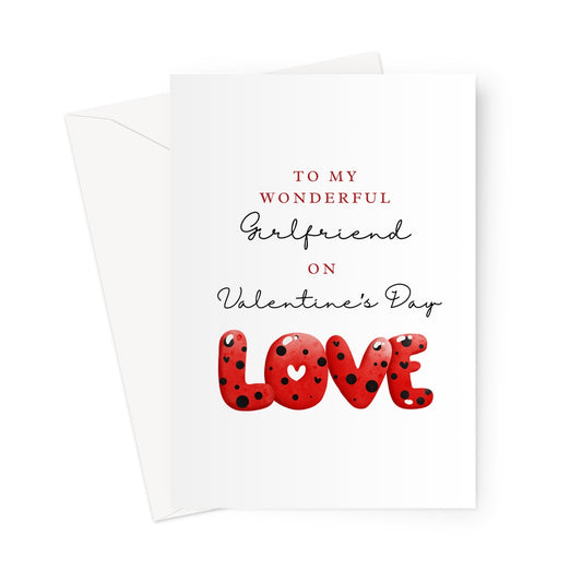 Valentine's Day Card For Wife, Husband, Girlfriend, Boyfriend, Partner, Fiance