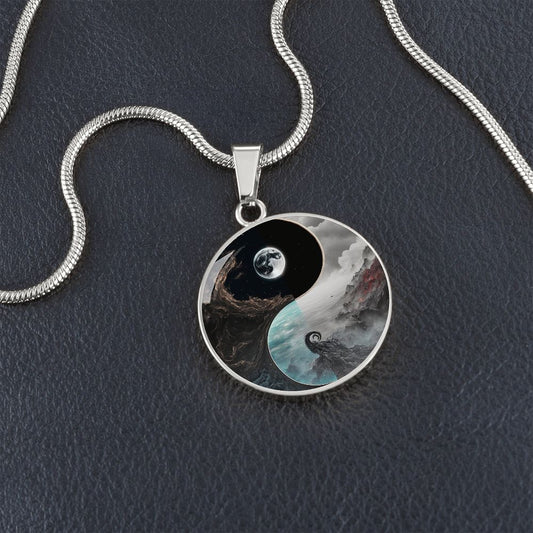 Yin Yang Symbol Pendant, Dainty Necklace For Her - Zensassy
