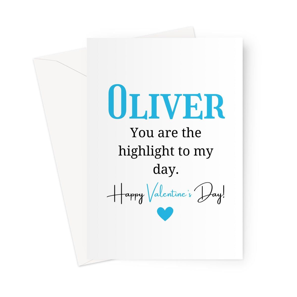 Personalised Romantic Card For Him, For Husband, Boyfriend, Fiance