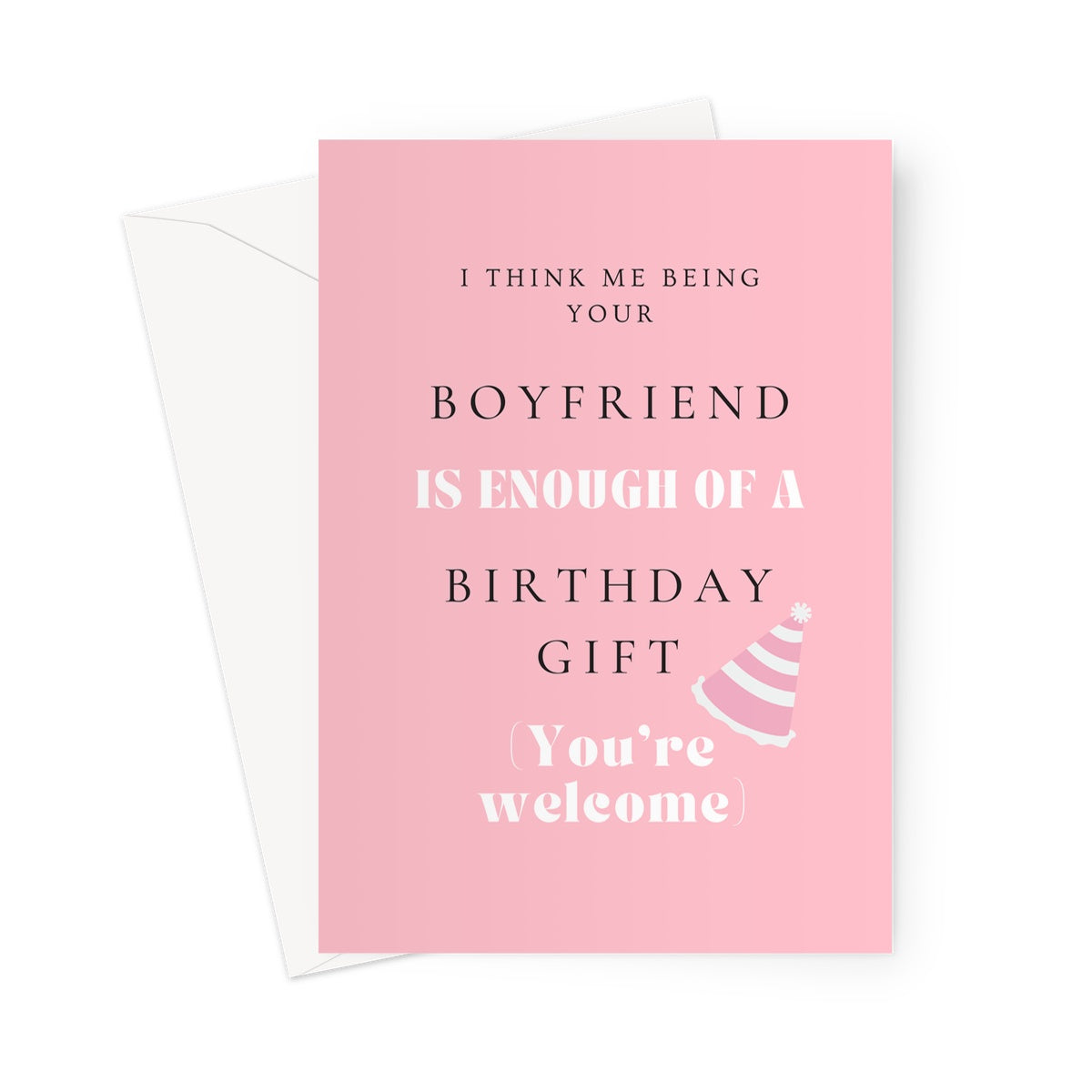 Funny Birthday Card For Girlfriend Birthday Card For Her