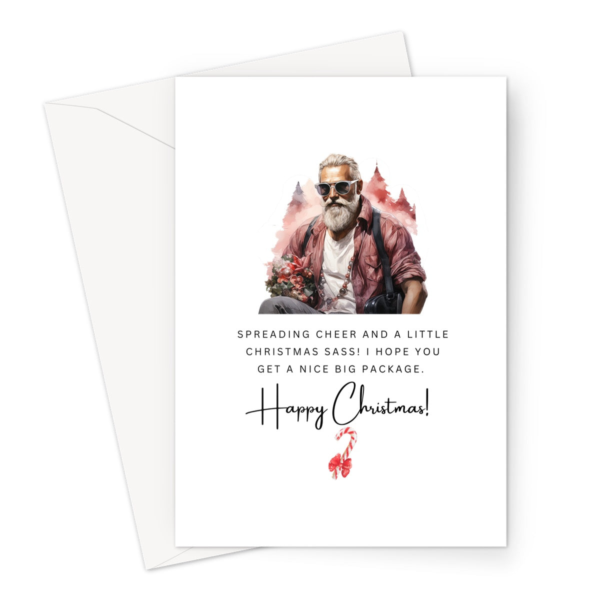 Funny Christmas Card For Her Funny Christmas Card For Women Christmas Card For Friend Christmas Card For Girl Friend