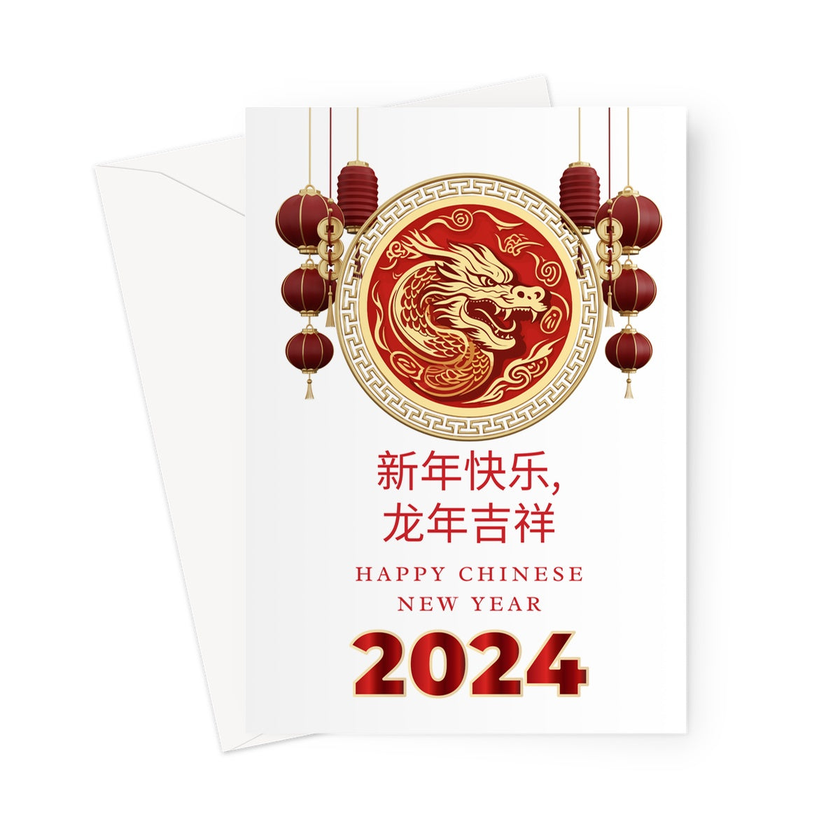 Chinese New Year 2024, Year of Dragon, Chinese Zodiac Gift