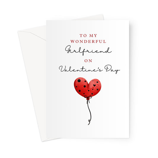 Valentines Card To Girlfriend,  Boyfriend, Wife, Husband, Fiance