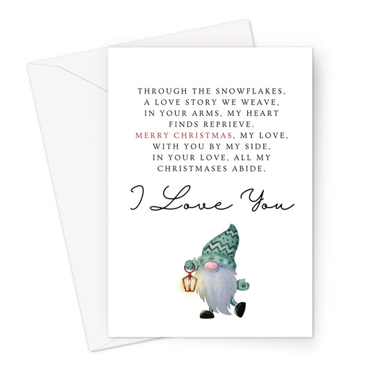 Christmas Card For Wife, Christmas Card For Girlfriend